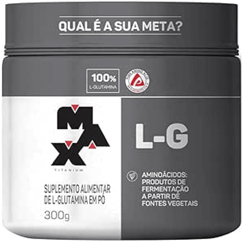 Max Titanium Glutamina L-G 300 G