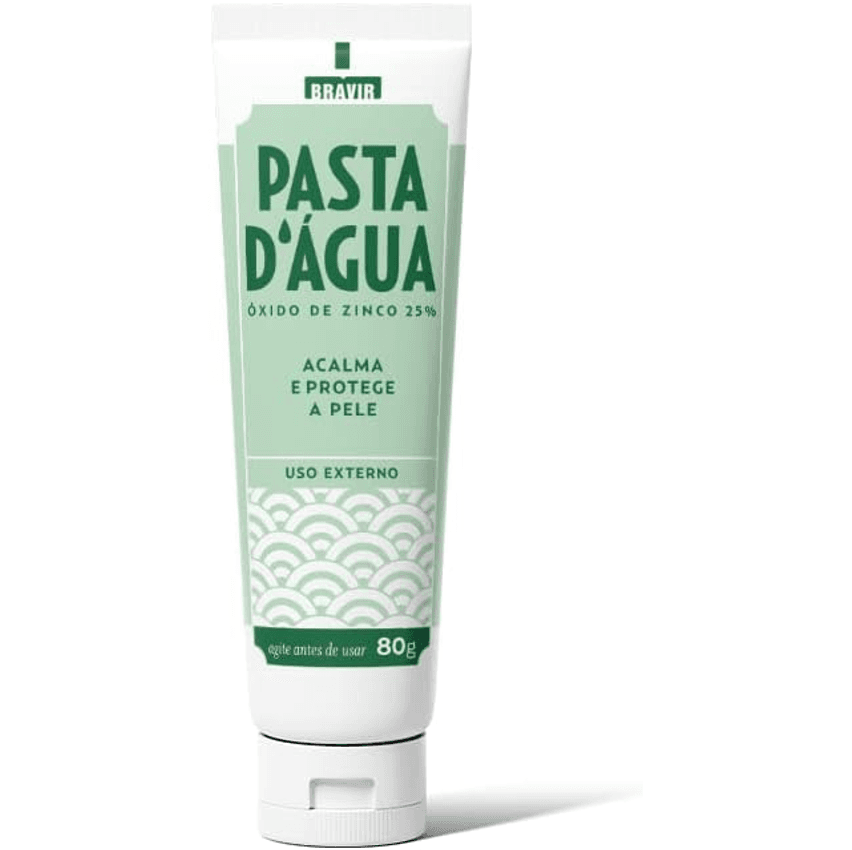 Bravir Pasta D'Água Bisnaga 80 G