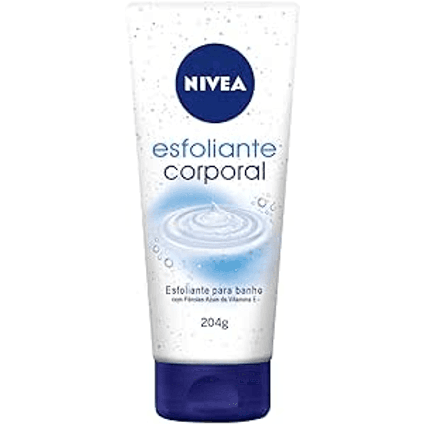Nivea Esfoliante Corporal Para Banho 200ml - Auxilia Na Renovação Smartphone, Com Vitamina E, Enriquecido Com Pérolas Azuis, Textura Cremosa, Remove Impurezas, Proporciona Maciez Para A Pele