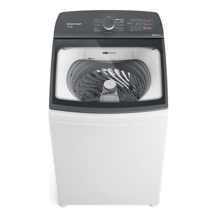 Máquina De Lavar Brastemp 14kg Branca Com Ciclo Tira Manchas Cor Branco 110v