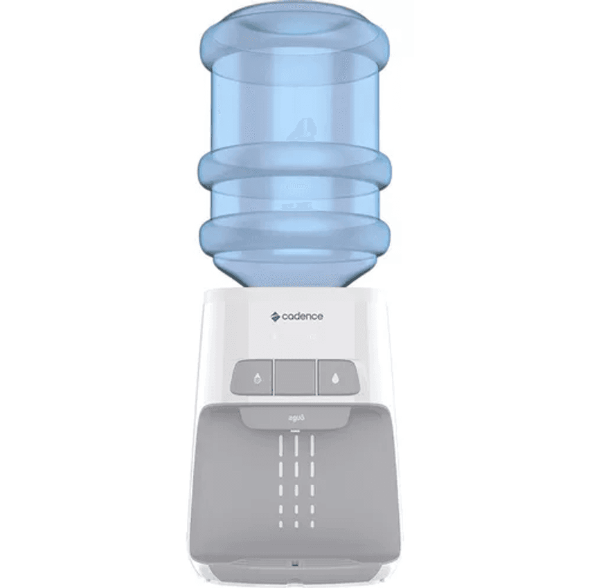 Bebedouro de mesa Cadence gela água refrigerado elétrico galão Aguô Bivolt BEB110 127v/220v