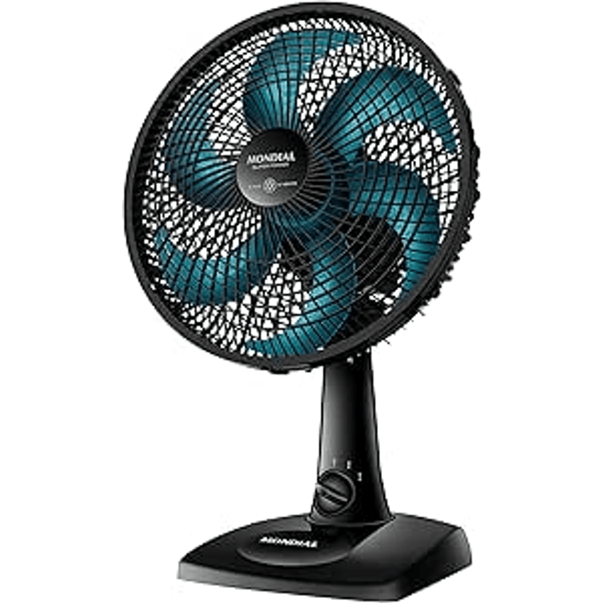 Ventilador de Mesa Mondial 110V, 30cm, 6 pás, Super Power - VSP-30-AP