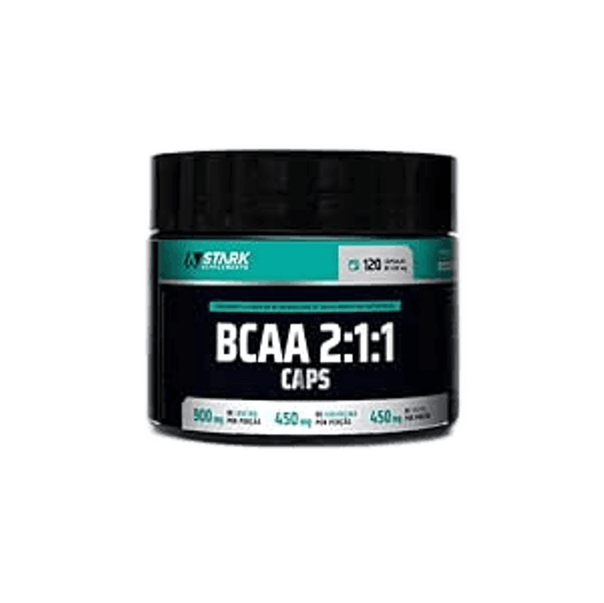BCAA 2:1:1 Caps - 120 Cápsulas - Stark Supplements