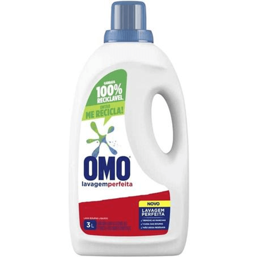 Omo Sabão Líquido Lavagem Perfeita 3L