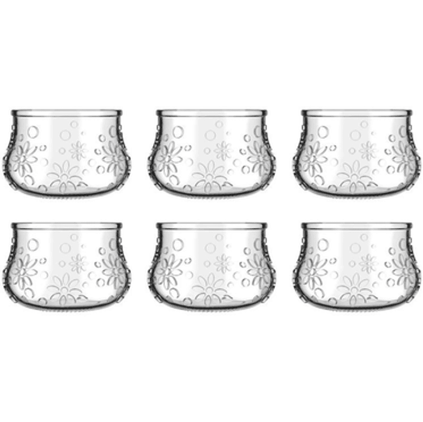 Conjunto de Tigelas de Vidro 6 peças Nadir Nature