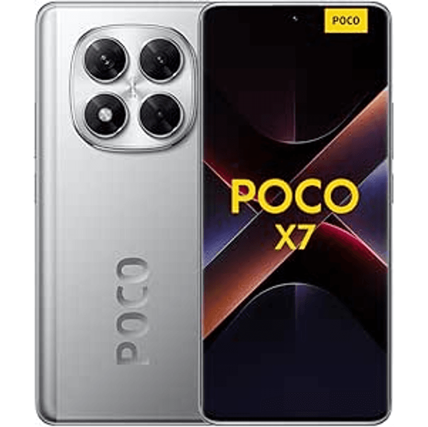 Smartphone Xiaomi Poco X7 5G NFC Silver (Prata) 8GB RAM 256GB ROM