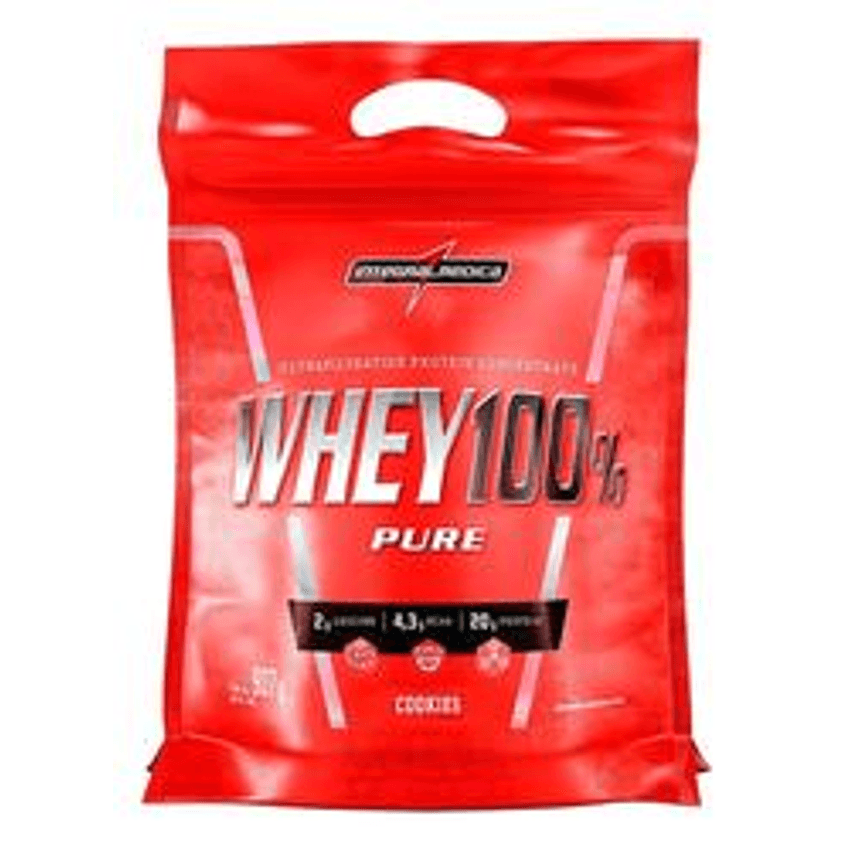 Whey 100% Pure Cookies and Cream Pouch 900g - Integralmedica