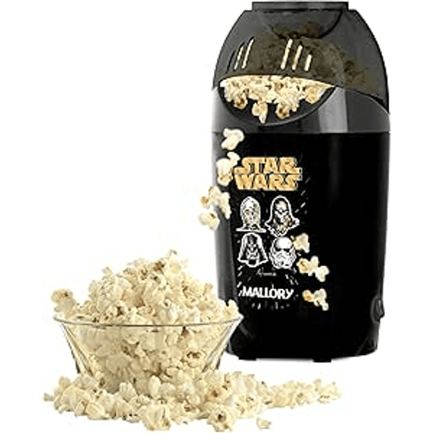 Pipoqueira Elétrica Mallory Star Wars- Pipoca saudável pronta em 3 minutos - 127V