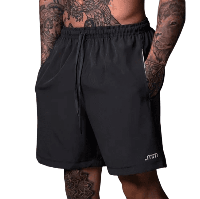 Bermuda Tectel Masculino Leve Fresca Bolsos Frontais