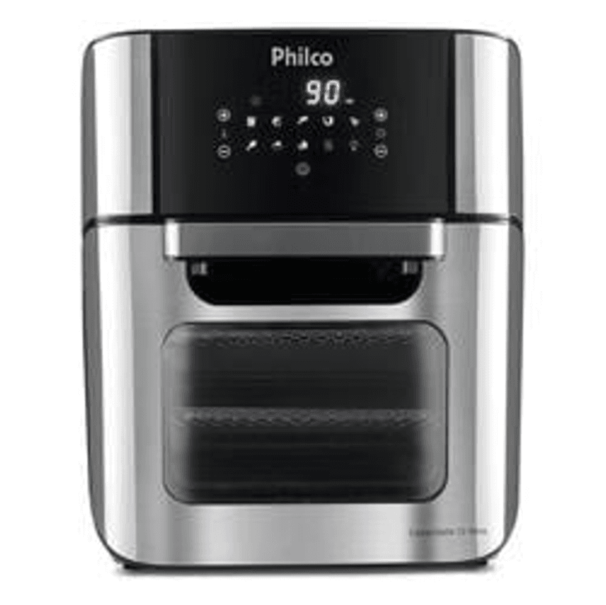 Fritadeira Elérica Air Fryer Oven Philco Pfr2200 12 litros 4 Em 1 1800w Cor Preta 110V
