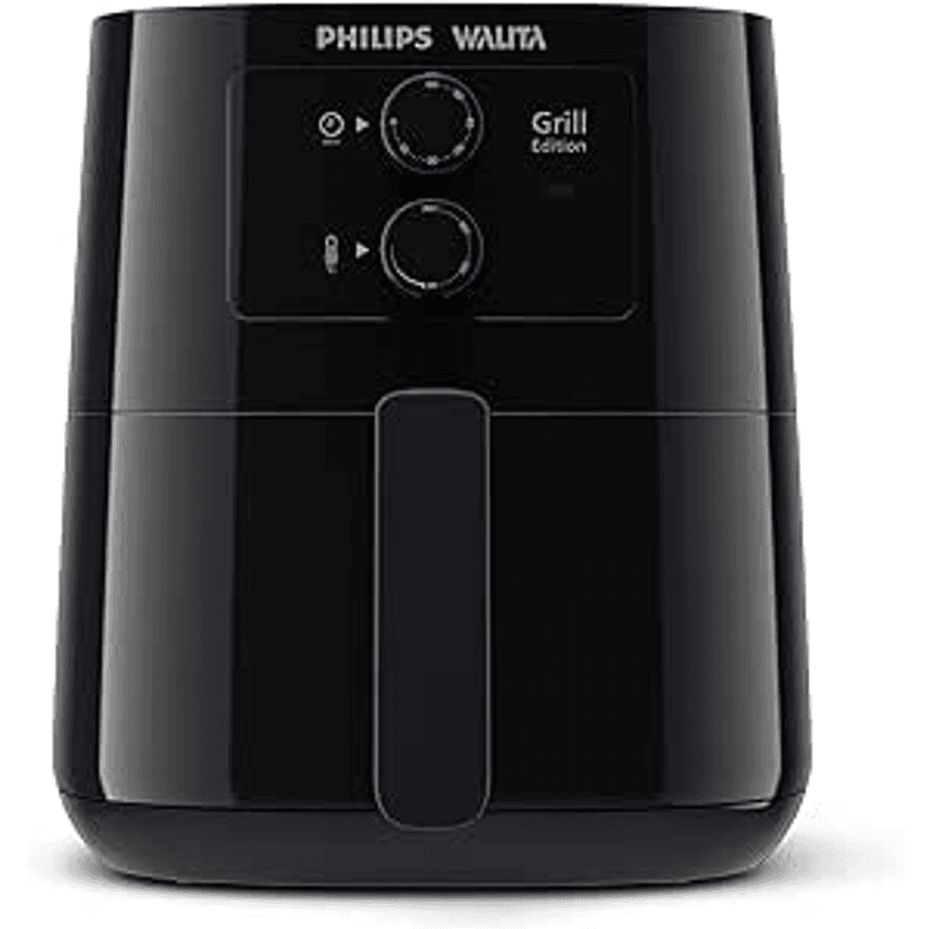 Fritadeira Airfryer Série 3000 Grill Edition, Philips Walita, com 4.1L de capacidade, Preta, 1400W, 220v - HD9202/90