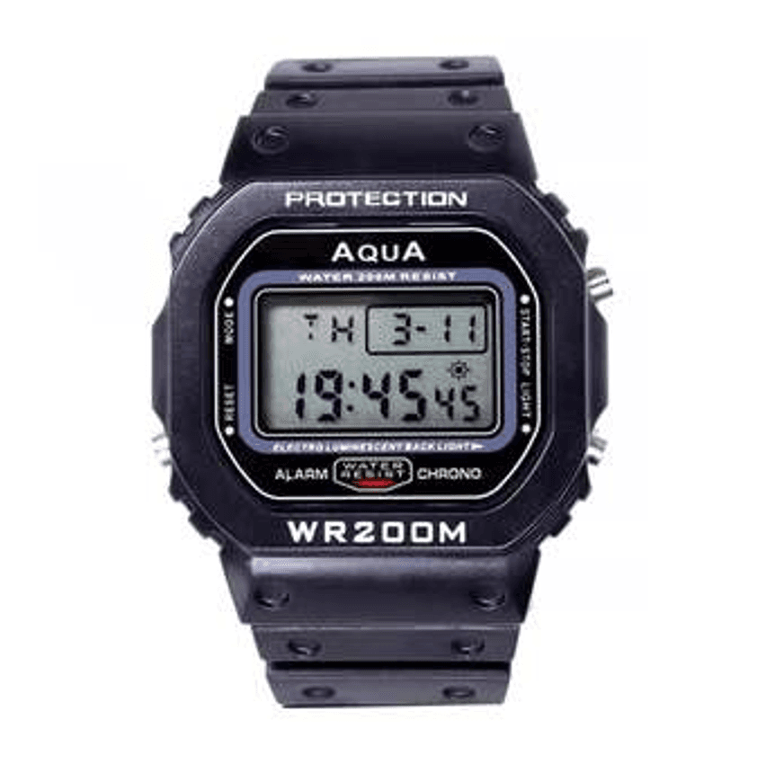 Relógio Aqua Digital G Esportivo Masculino A  Prova Dágua