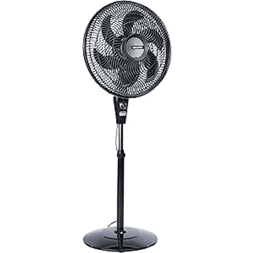 Ventilador de Coluna Mallory Delfos TS+ 126W, Silencioso, Com Hélice de 6 pás - PR-GR - 127V