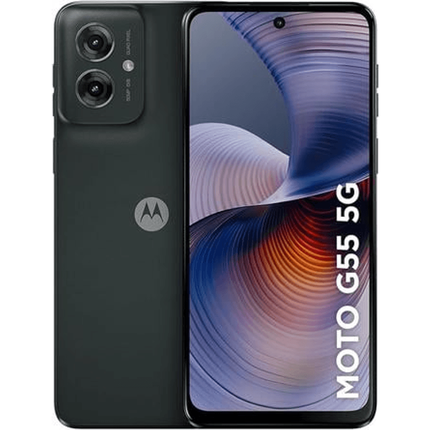 Smartphone Motorola Moto G55 5g - 256gb 16gb (8gb Ram+8gb Ram Boost) E Camera 50mp Com Ai Nfc Tela 6.5" Com Superbrilho- Verde Vegan Leather