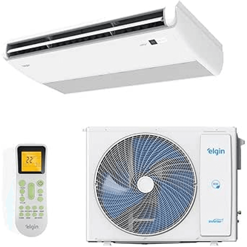 Ar-condicionado Split Inverter Piso Teto 36000 Btus Elgin Plus Só Frio Pdfi36c2da / Pdfe36c2ca 220v