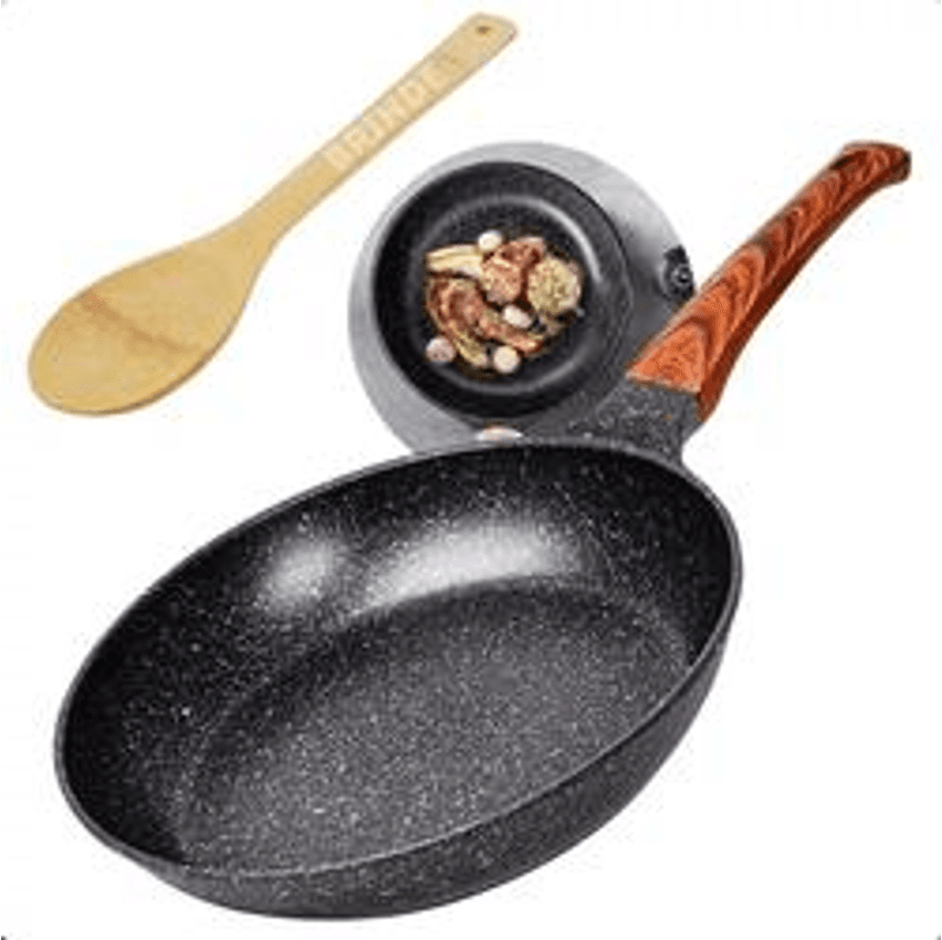Frigideira Grande Antiaderente Cerâmica Indução Cooktop Gás