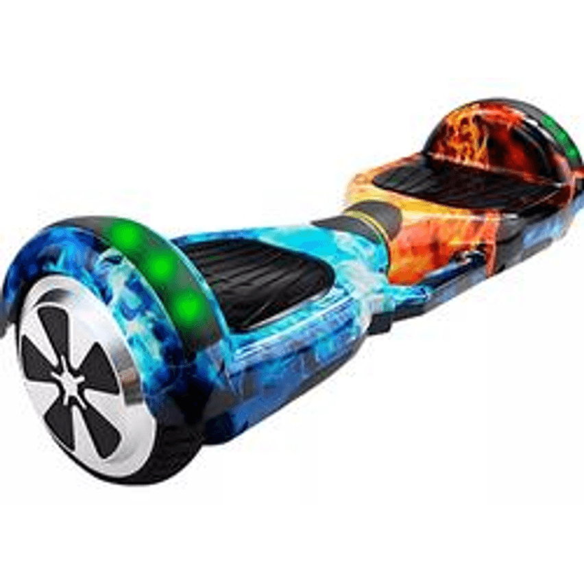 Hoverboard Overboard Skate Elétrico 6.5 Bluetooth Com Led