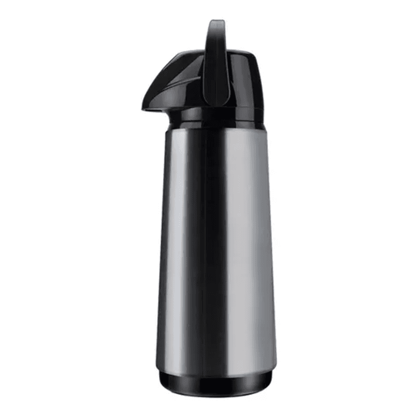 Invicta Garrafa térmica Airpot Inox Slim de vidro 1.8L Cor Prateado