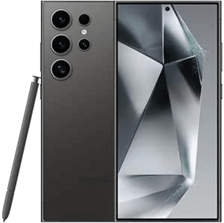 Smartphone Samsung Galaxy S24 Ultra, Galaxy AI, Selfie de 12MP, Tela de 6.8" 1-120Hz, 256GB, 12GB RAM - Titânio