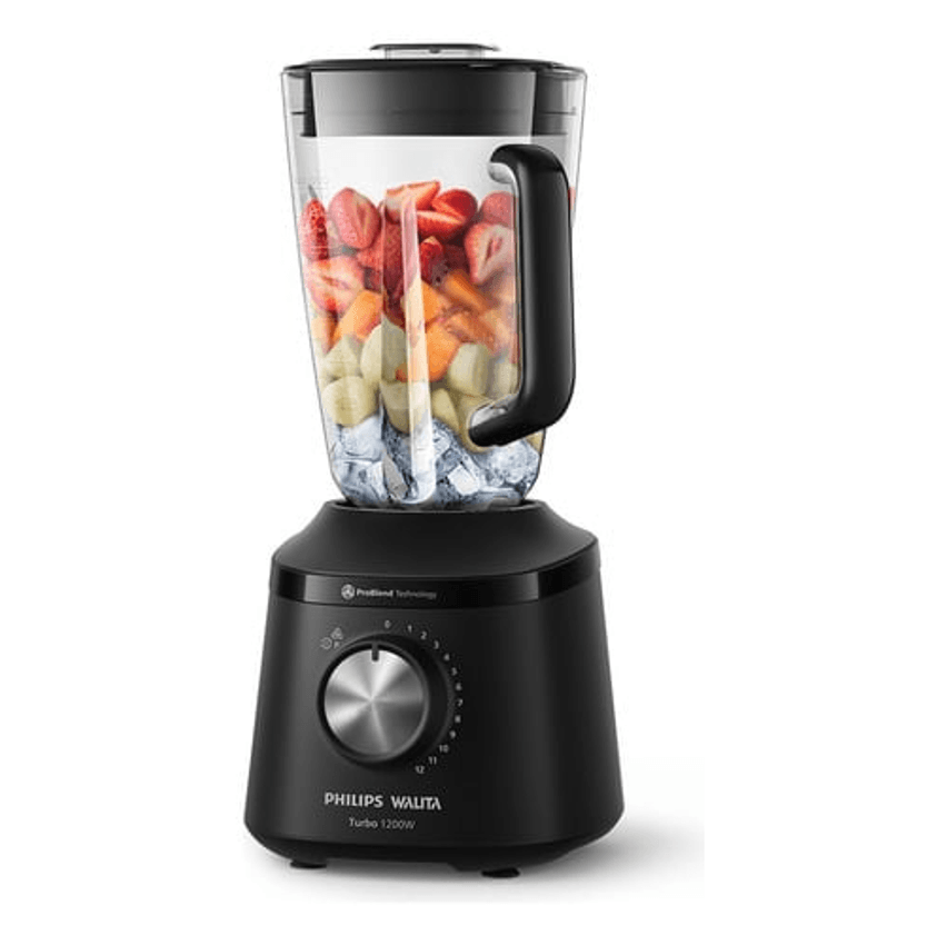 Liquidificador Série 3000 Turbo 1200w Philips Walita Hr2271 Cor Preto 220V