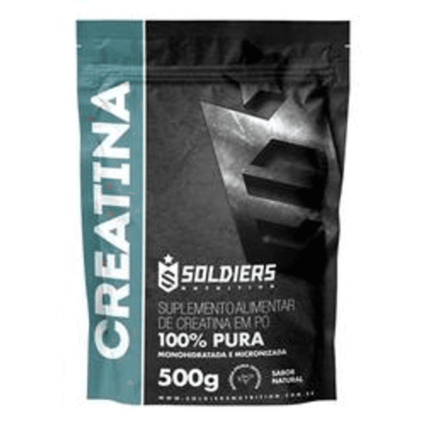 Creatina Monohidratada 500g - 100% Pura Importada