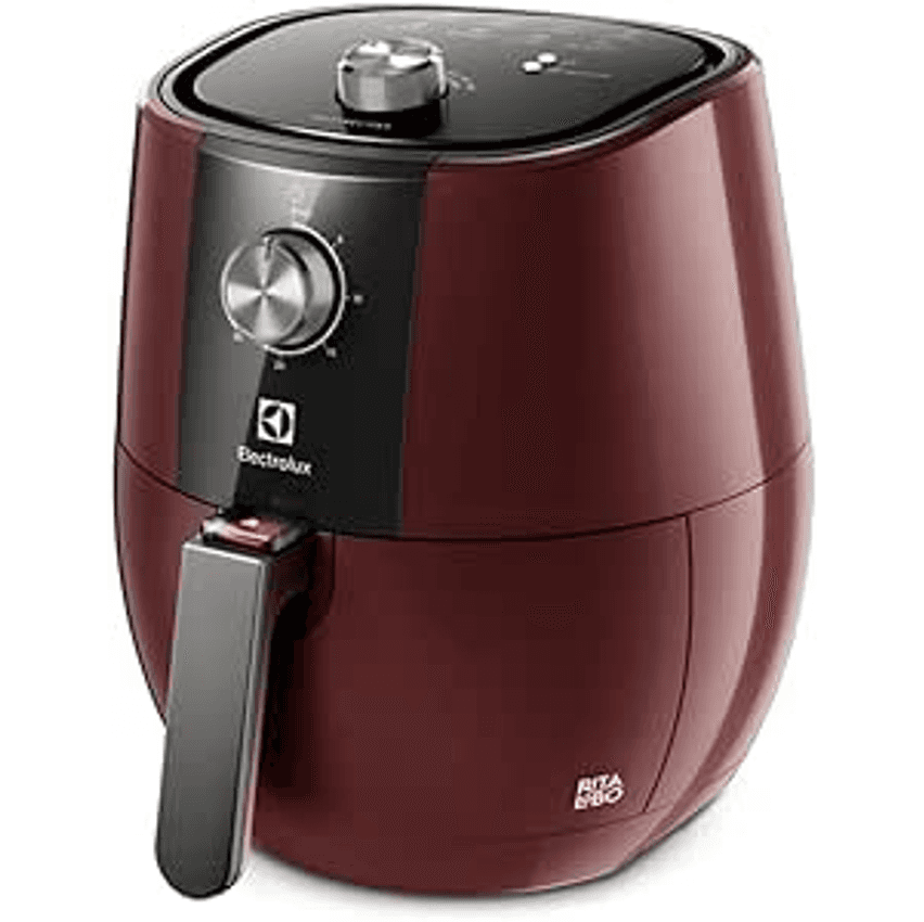 Fritadeira Elétrica Grand Airfryer 4l Electrolux Eaf31 Dark Red