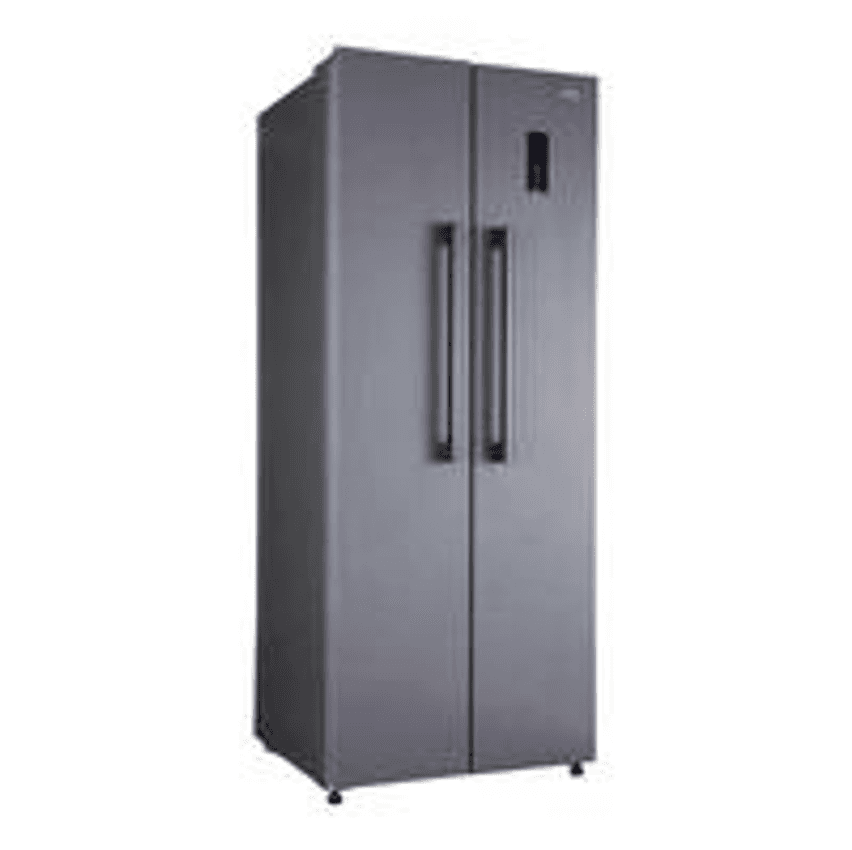 Geladeira Refrigerador HQ Frost Free Side By Side 460 Litros Cinza HQ-460SBSFF