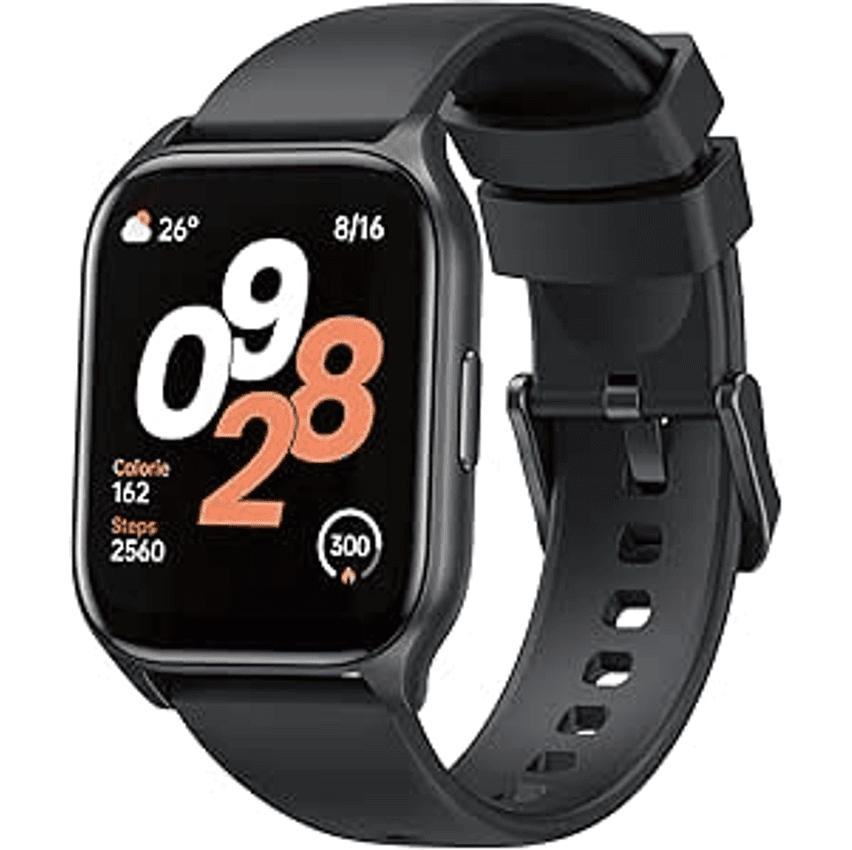 Relógio Inteligente Tranya ES10 1.83“ Tela HD Touch, IP68 à Prova d‘Água, Bateria de 7-10 Dias, Monitoramento Esportivo, Chamadas Bluetooth, Notificações, Smartwatch