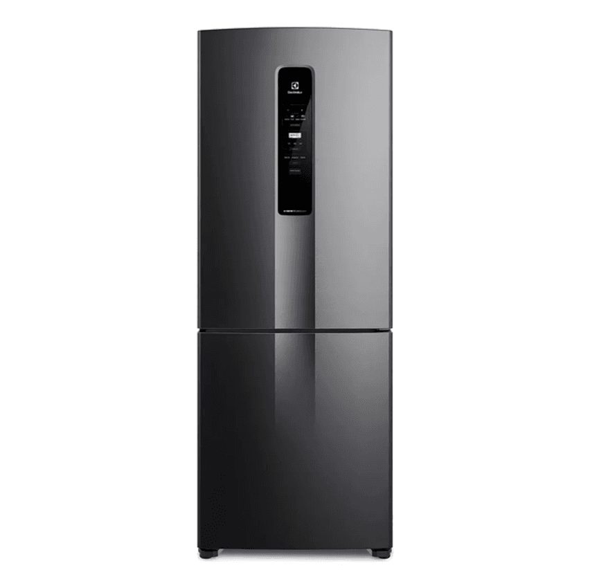 Geladeira Electrolux Frost Free Autosense Inverse Ib7b Cor Preto 220V