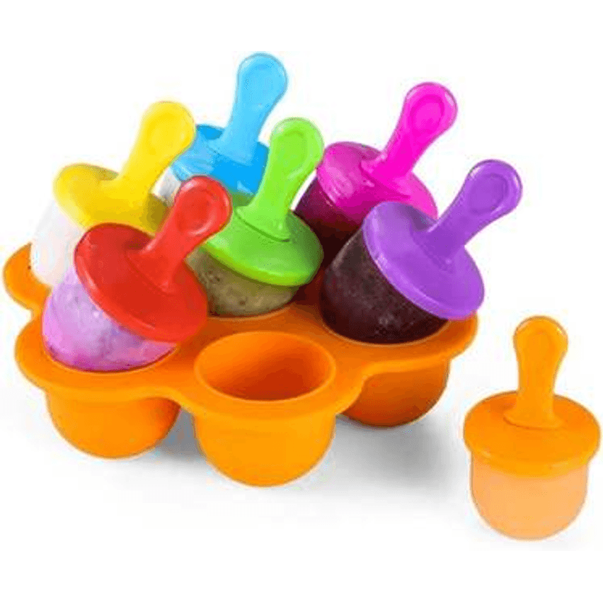 MOZCADA Forma para 7 Picolés de Silicone