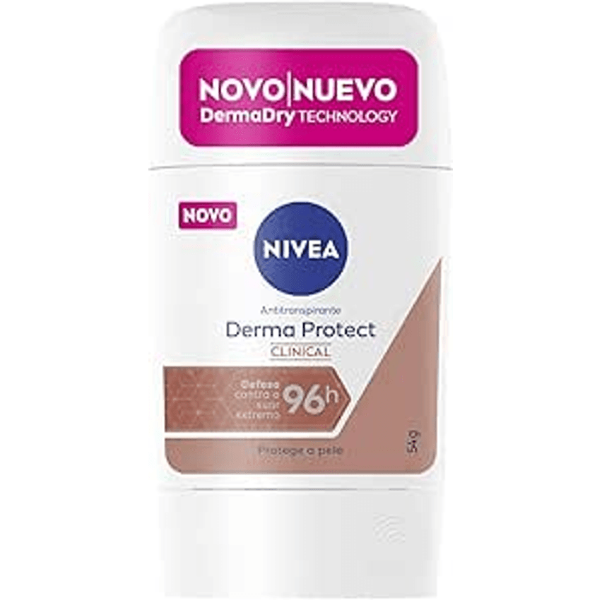 NIVEA Desodorante Stick Derma Protect Clinical 54g