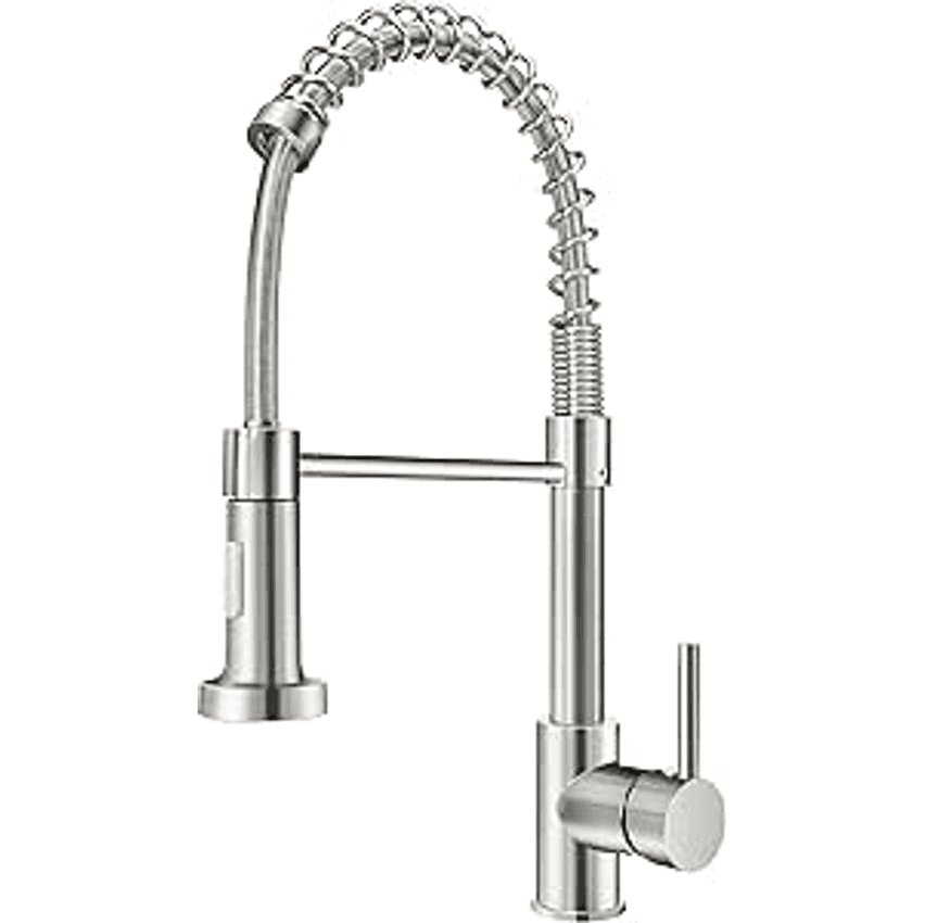 Yesop Torneira Gourmet Cozinha De Bancada Monocomando Misturador Flexivel Quente/frio Inox 304 Escovado