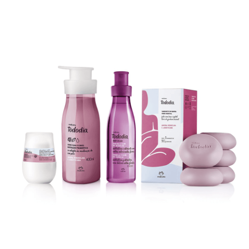 Kit Tododia Amora Vermelha e Jabuticaba