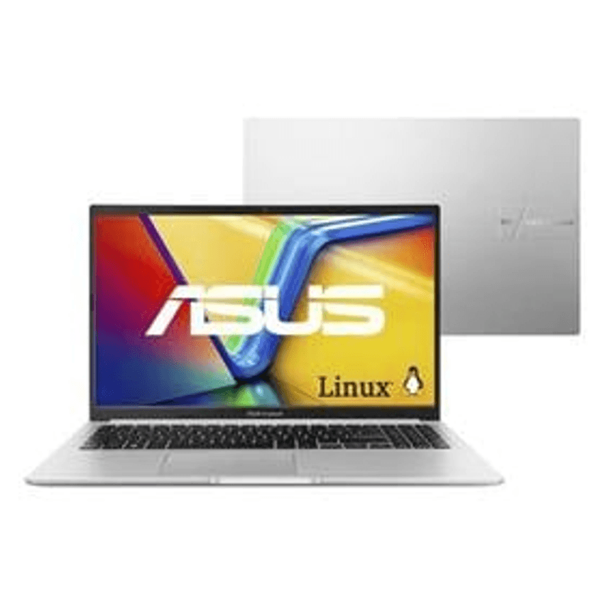 Notebook Asus Vivobook 15 M1502ya Amd Ryzen 7 7730u 8gb Ram 512gb Ssd Linux Keepos 15,6" Fhd Cool Silver - Nj494