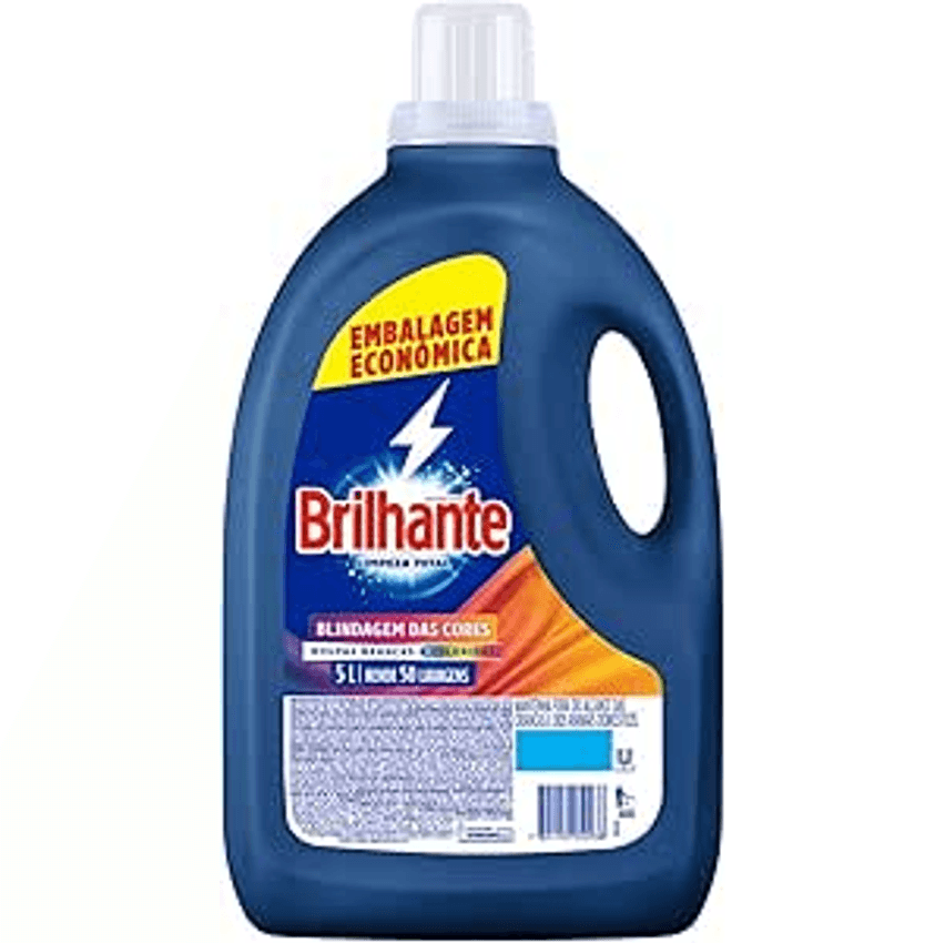Brilhante Limpeza Total - Sabão Liquido 5L