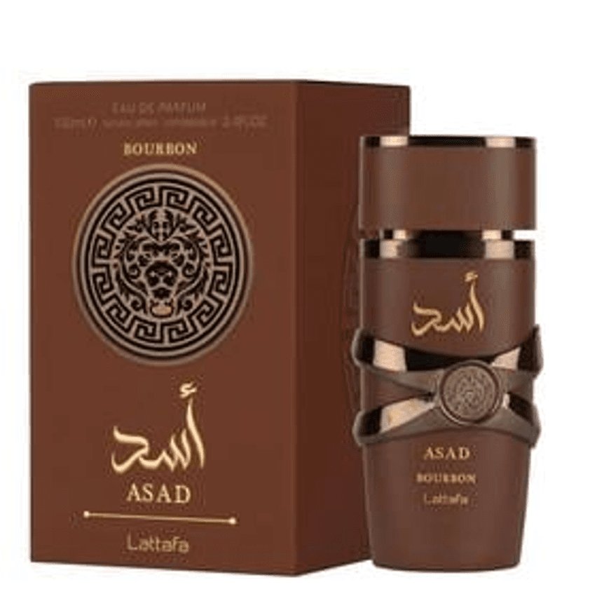 Perfume Lattafa Asad Bourbon Eau de Parfum 100ml para unissex