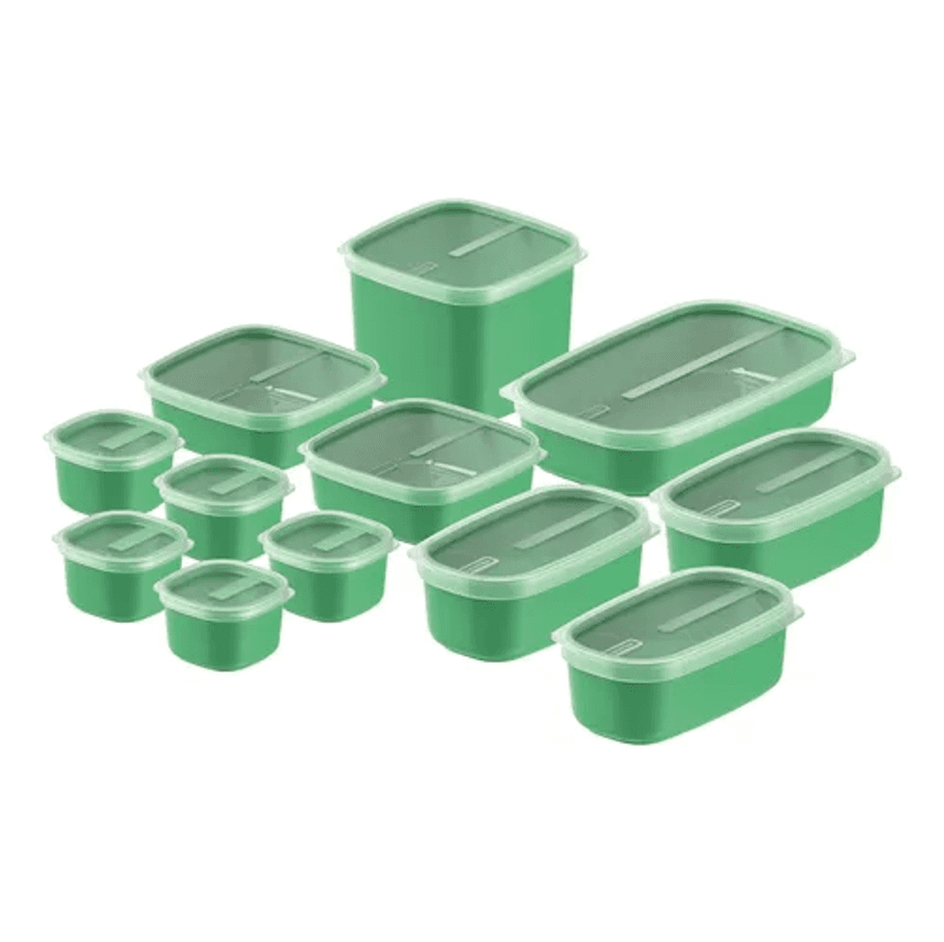 Conjunto De Potes Tramontina Mixcolor Verde 12 peças