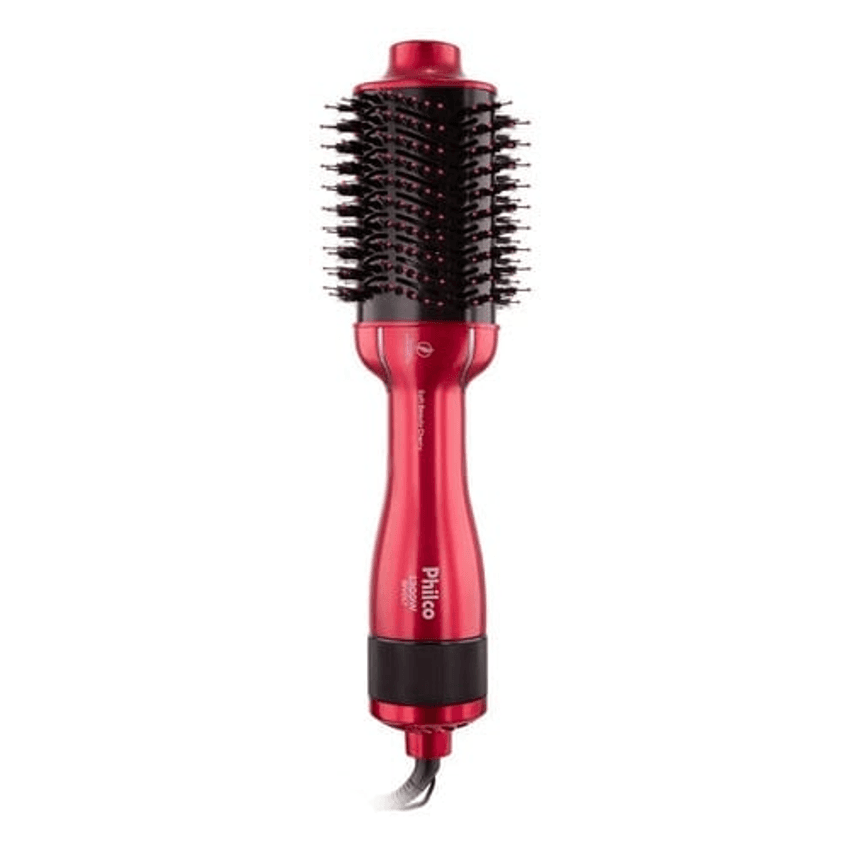Escova Secadora Philco Soft PEC13 Beauty 1300W Cherry - Bivolt
