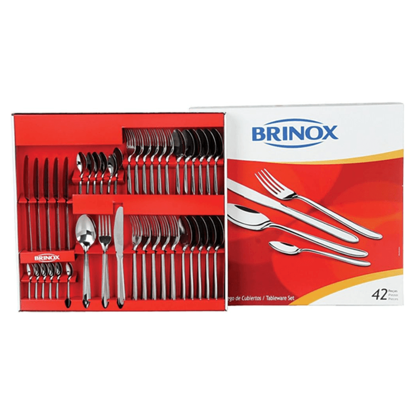 Faqueiro Siena, Brinox 5109/102, Aço Inox