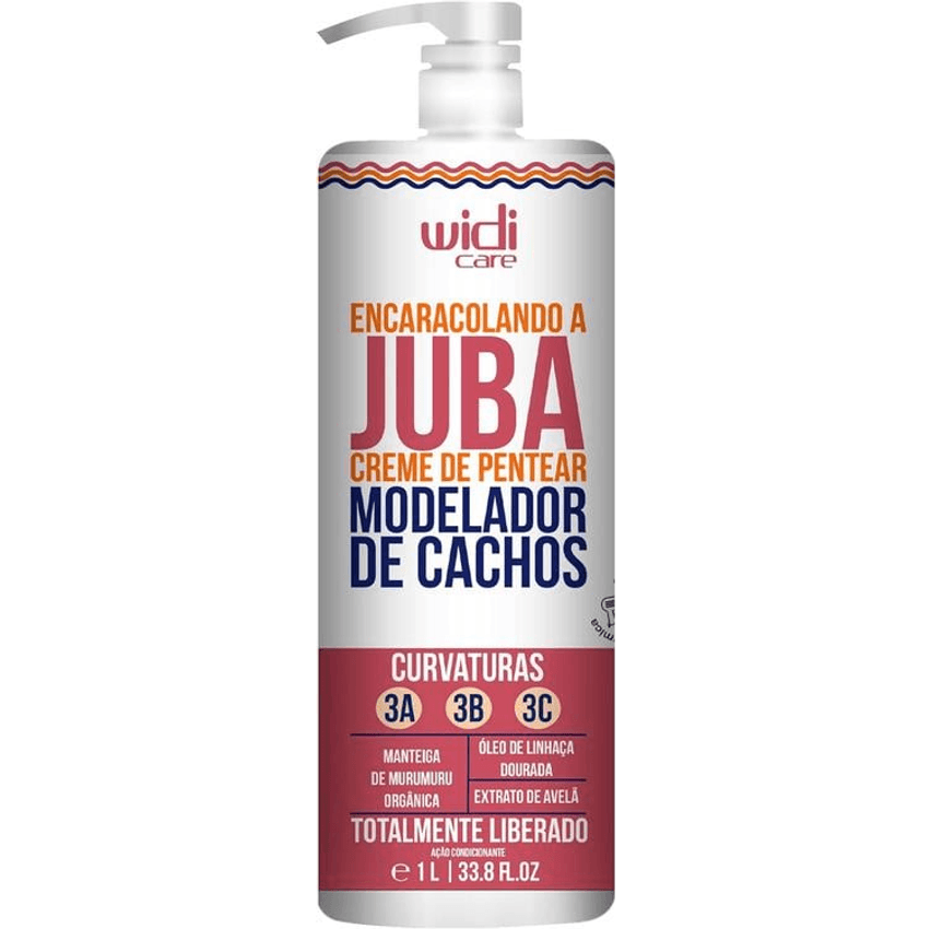 Widicare Encaracolando A Juba Creme De Pentear 1L - Widi Care