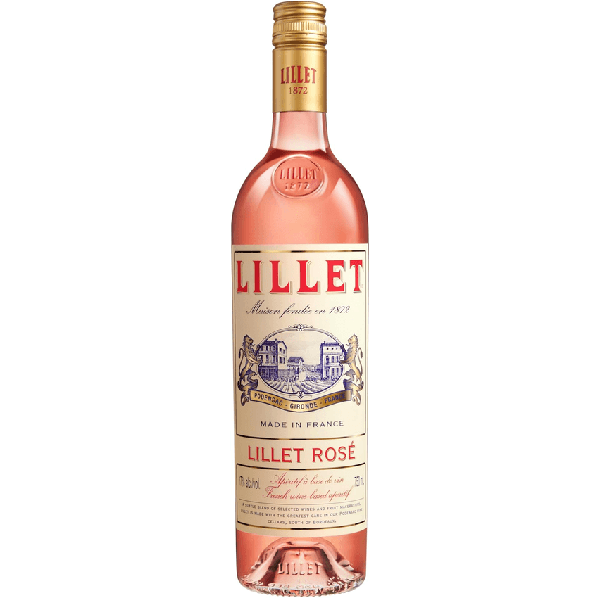 Aperitivo Lillet Rosé de Vinho Francês - 750 ml