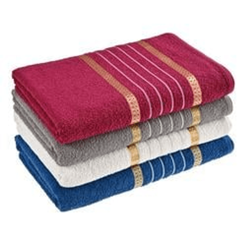 Kit 04 Toalhas Rosto Premium - Macia Confortável Laune Haus
