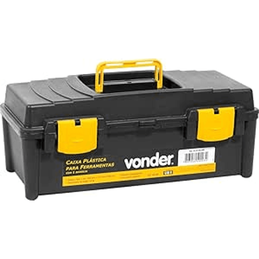 Caixa Plástica VD 4038, com 1 Bandeja, Vonder VDO2677