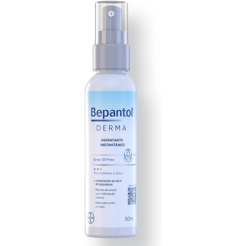 Bepantol Derma Spray Hidratante Instantâneo 50ml, Bepantol