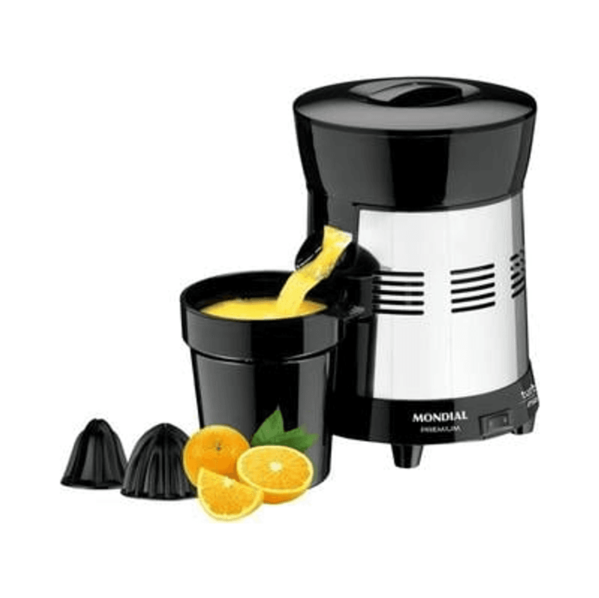Espremedor de Frutas Mondial Turbo Premium E-10 Elétrico Inox 250W Capacidade 1L