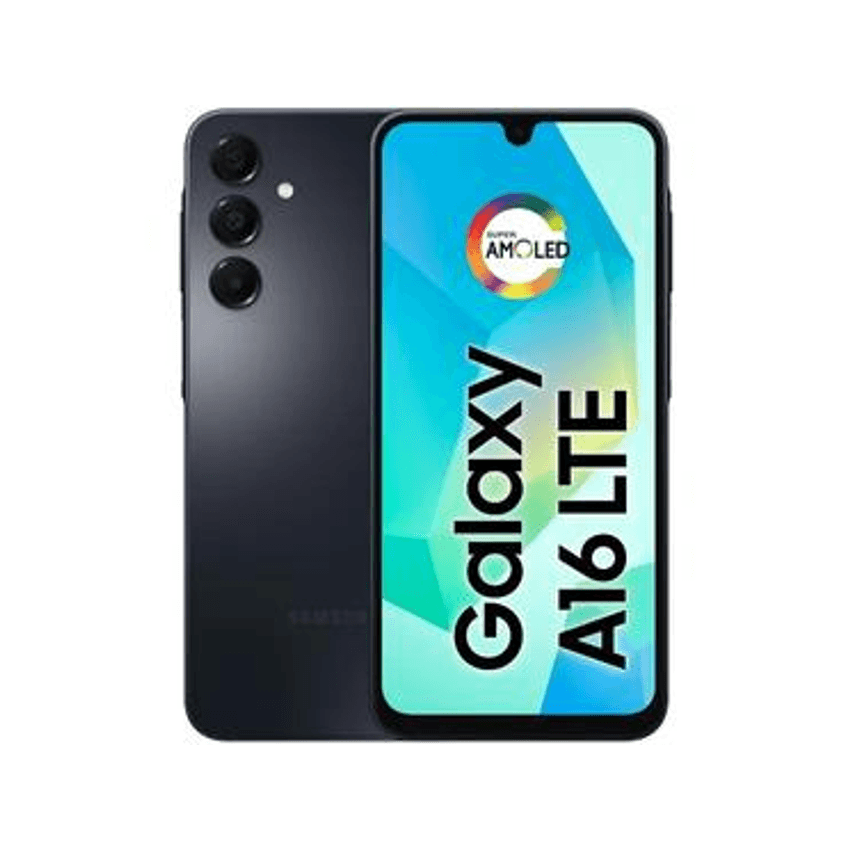 Smartphone Samsung Galaxy A16 128GB Preto 4GB RAM 6,7" FHD+ Câm Tripla de até 50MP + Selfie 13MP Bateria 5000mAh