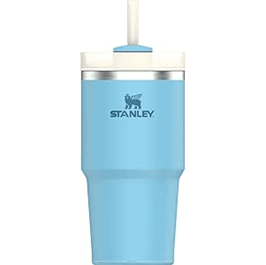 Stanley - Copo Quencher H2.0 FlowState 591ml - Copo de aço inoxidável com tampa, isolamento a vácuo, para água, chá gelado, café, smoothies e muito mais, Pool