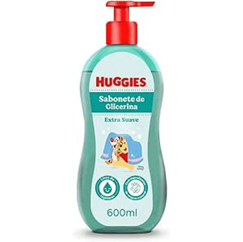 HUGGIES Sabonete Líquido Huggies Extra Suave - 600Ml