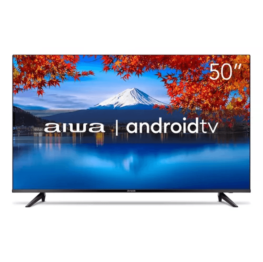 Smart Tv 50'' 4k Android Hdr10 Dolby Aws-tv-50-bl-02-a Aiwa
