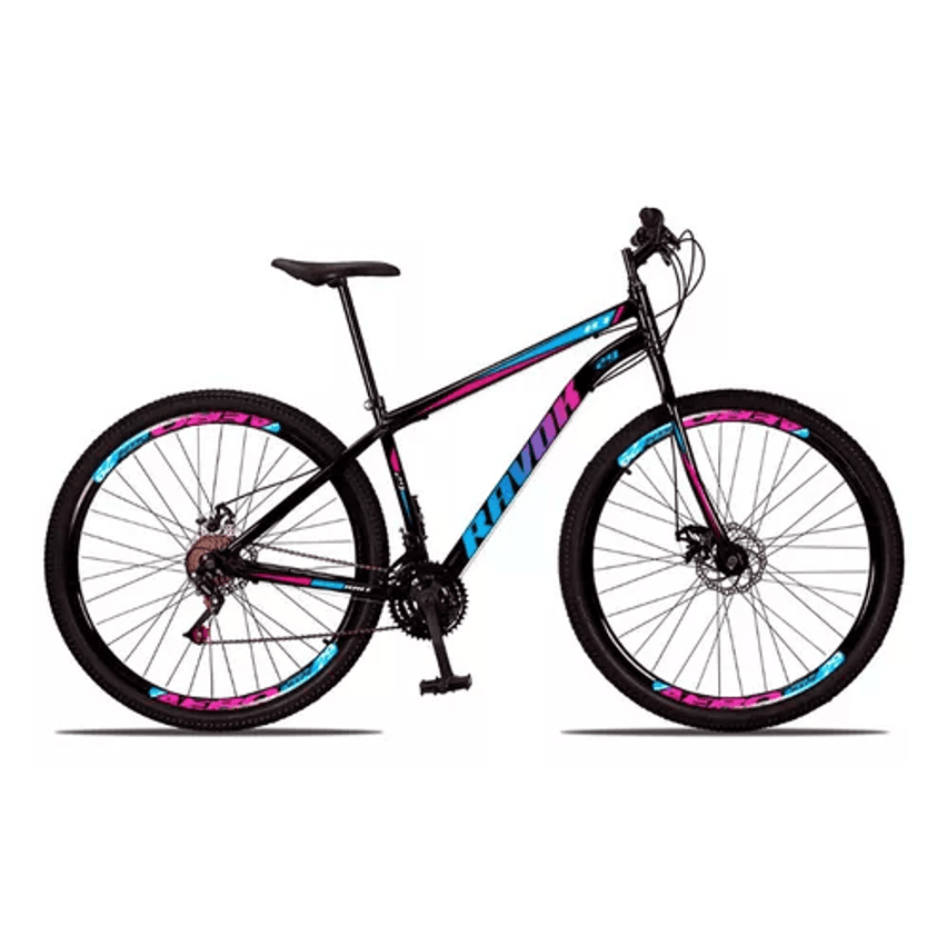 Bicicleta Aro 29 Aço Carbono 21 Velocidades Freios A Disco